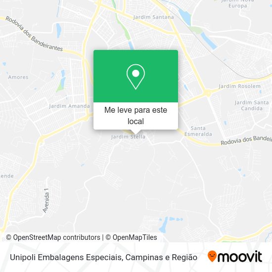 Unipoli Embalagens Especiais mapa
