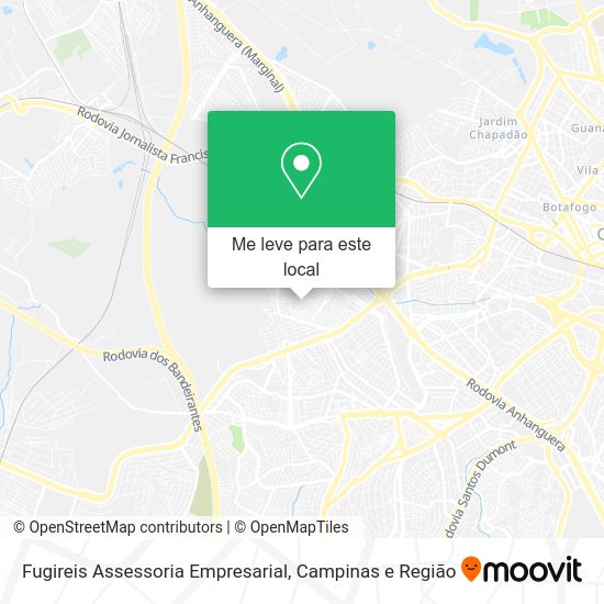 Fugireis Assessoria Empresarial mapa