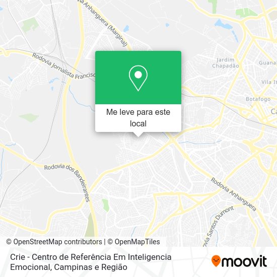 Crie - Centro de Referência Em Inteligencia Emocional mapa