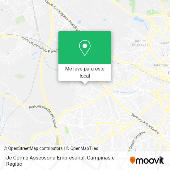 Jc Com e Assessoria Empresarial mapa