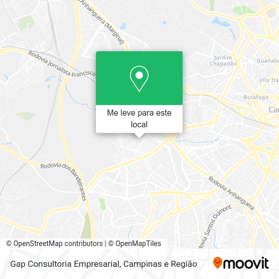 Gap Consultoria Empresarial mapa