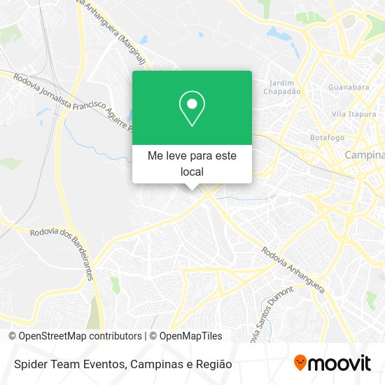 Spider Team Eventos mapa