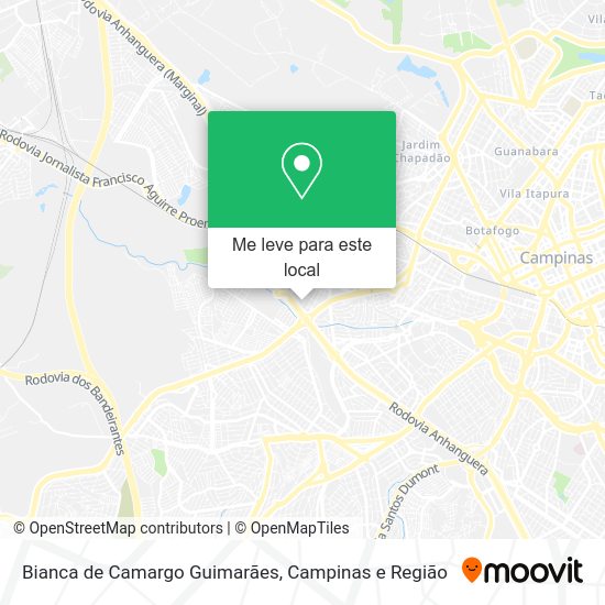 Bianca de Camargo Guimarães mapa