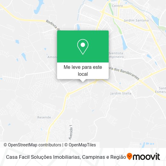 Casa Facil Soluções Imobiliarias mapa