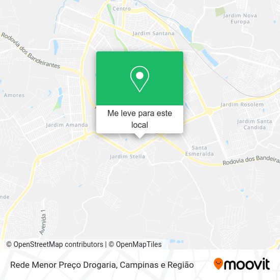 Rede Menor Preço Drogaria mapa