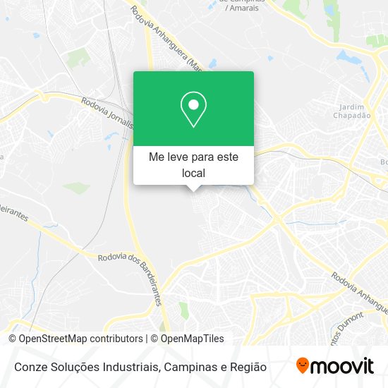 Conze Soluções Industriais mapa