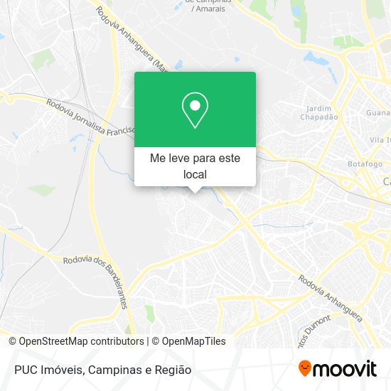 PUC Imóveis mapa