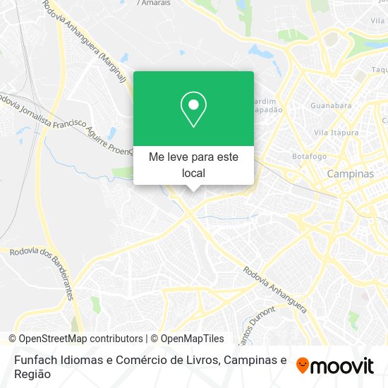 Funfach Idiomas e Comércio de Livros mapa