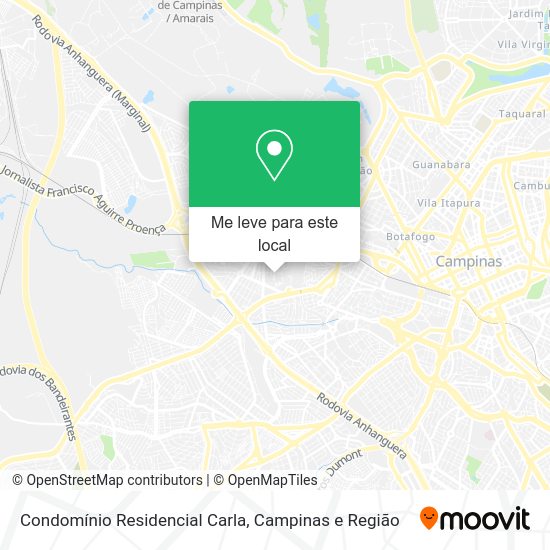 Condomínio Residencial Carla mapa