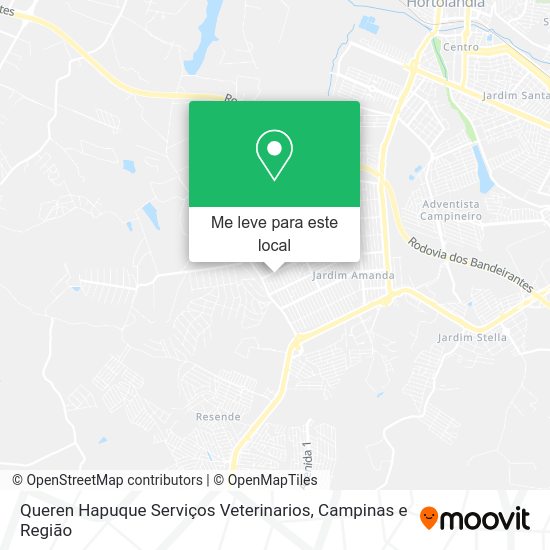 Queren Hapuque Serviços Veterinarios mapa