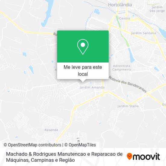 Machado & Rodrigues Manutencao e Reparacao de Máquinas mapa