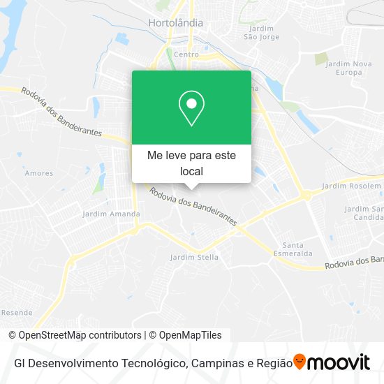 Gl Desenvolvimento Tecnológico mapa
