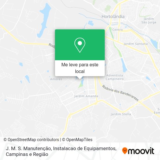 J. M. S. Manutenção, Instalacao de Equipamentos mapa