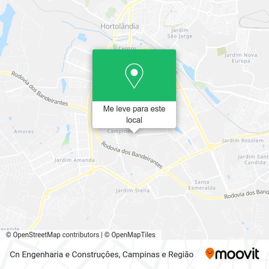 Cn Engenharia e Construções mapa