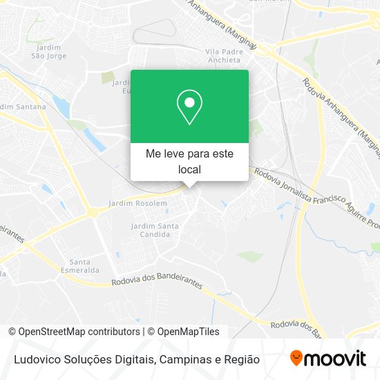 Ludovico Soluções Digitais mapa