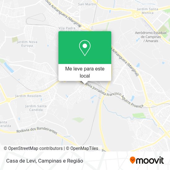 Casa de Levi mapa