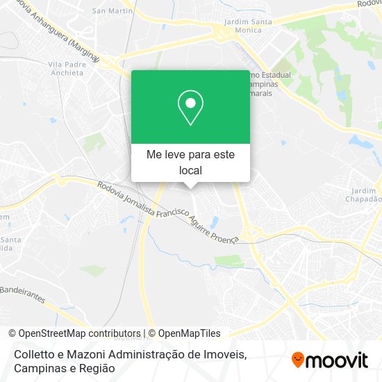 Colletto e Mazoni Administração de Imoveis mapa