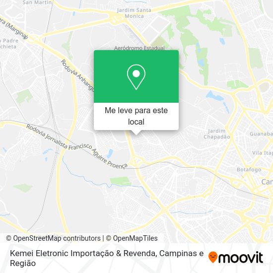 Kemei Eletronic Importação & Revenda mapa