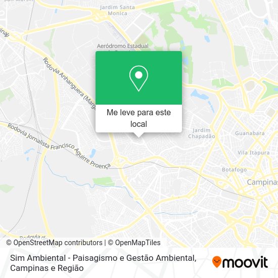 Sim Ambiental - Paisagismo e Gestão Ambiental mapa