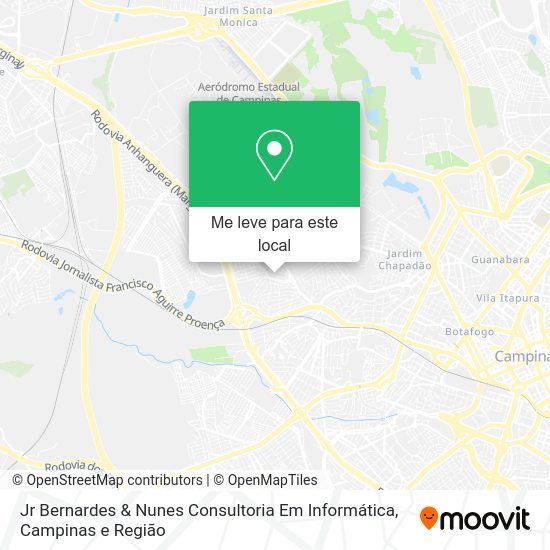 Jr Bernardes & Nunes Consultoria Em Informática mapa