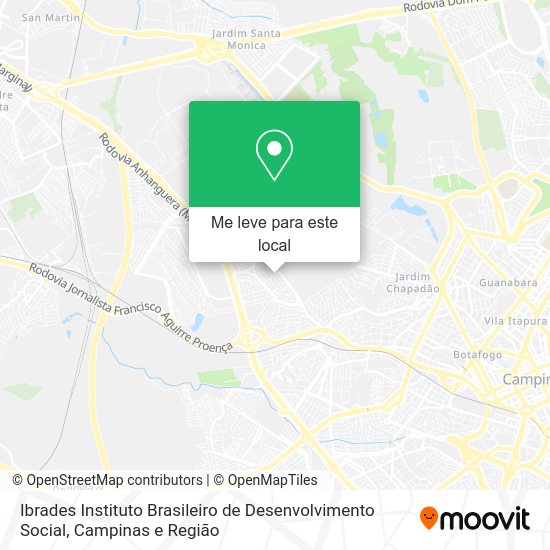 Ibrades Instituto Brasileiro de Desenvolvimento Social mapa