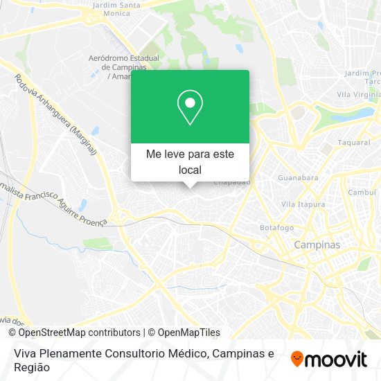 Viva Plenamente Consultorio Médico mapa