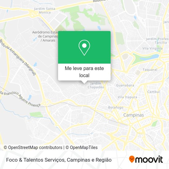 Foco & Talentos Serviços mapa