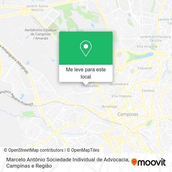 Marcelo Antônio Sociedade Individual de Advocacia mapa