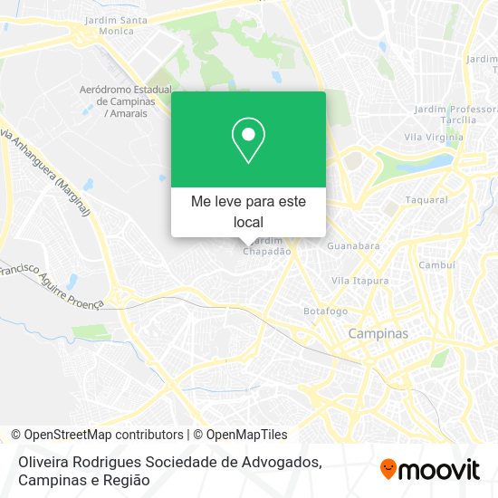 Oliveira Rodrigues Sociedade de Advogados mapa