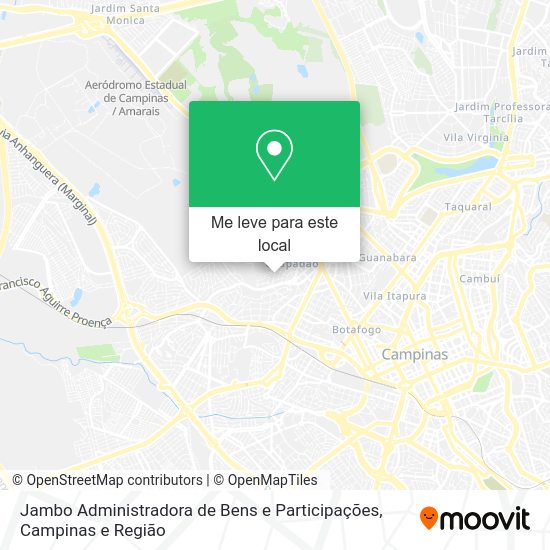 Jambo Administradora de Bens e Participações mapa