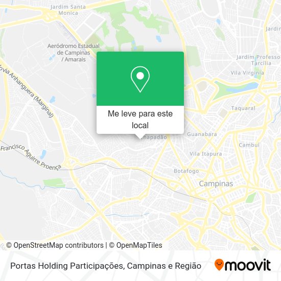 Portas Holding Participações mapa