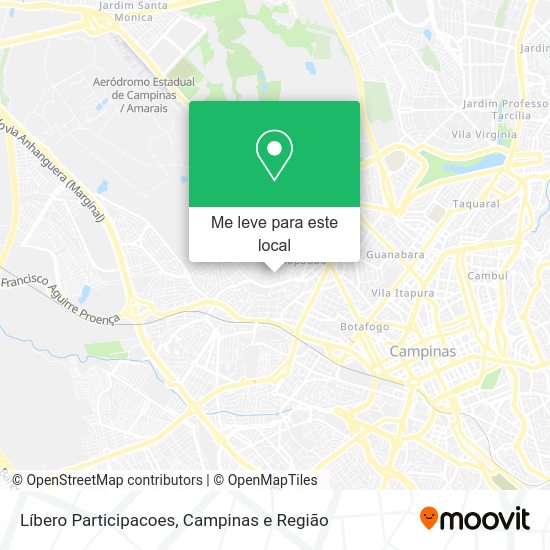 Líbero Participacoes mapa