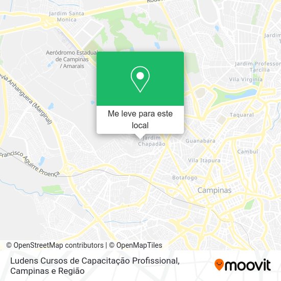 Ludens Cursos de Capacitação Profissional mapa