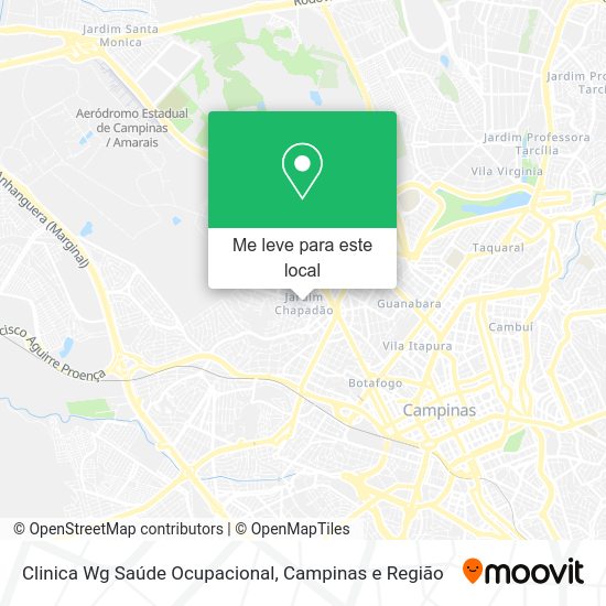 Clinica Wg Saúde Ocupacional mapa