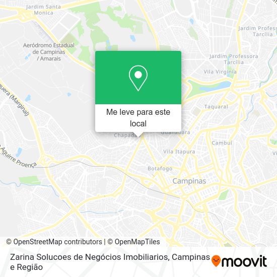 Zarina Solucoes de Negócios Imobiliarios mapa