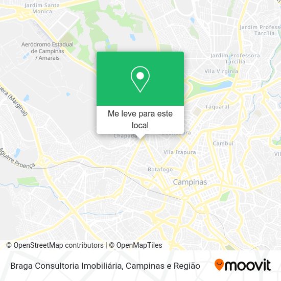 Braga Consultoria Imobiliária mapa