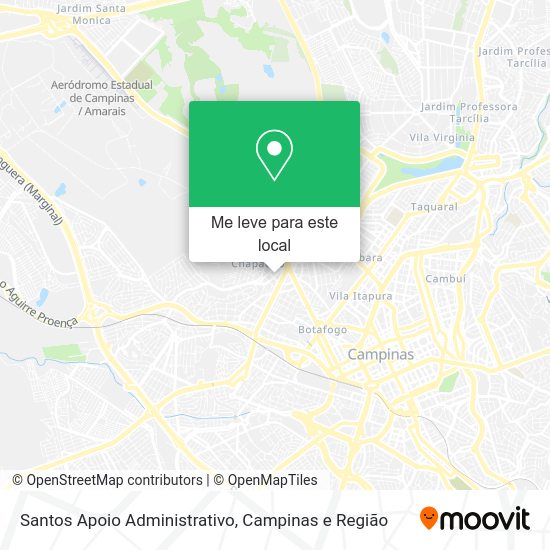 Santos Apoio Administrativo mapa