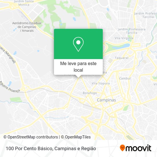 100 Por Cento Básico mapa