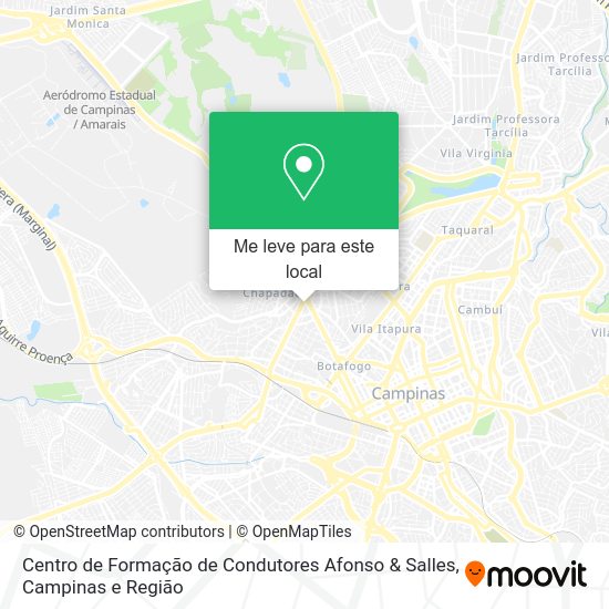 Centro de Formação de Condutores Afonso & Salles mapa