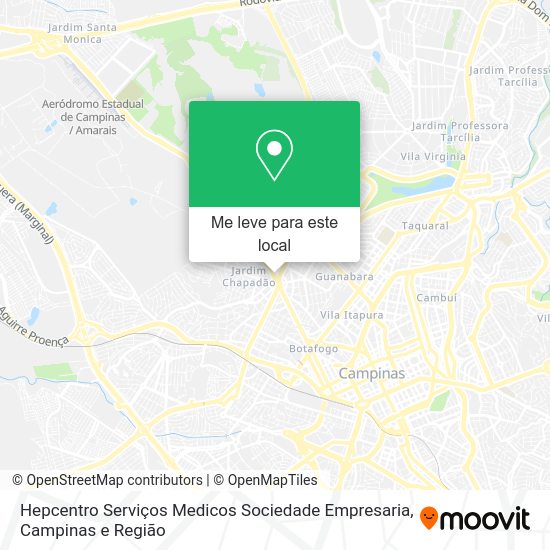 Hepcentro Serviços Medicos Sociedade Empresaria mapa