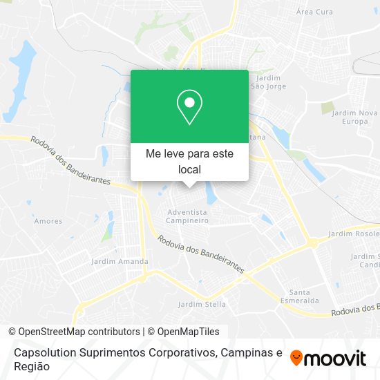 Capsolution Suprimentos Corporativos mapa
