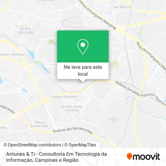 Antunes & Ti - Consultoria Em Tecnologia da Informação mapa