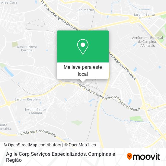 Agile Corp Serviços Especializados mapa