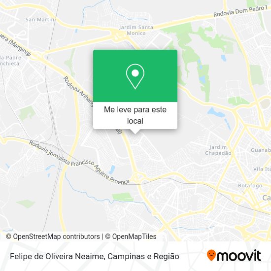 Felipe de Oliveira Neaime mapa