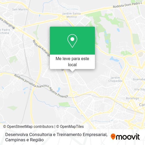 Desenvolva Consultoria e Treinamento Empresarial mapa