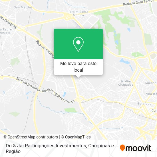 Dri & Jai Participações Investimentos mapa