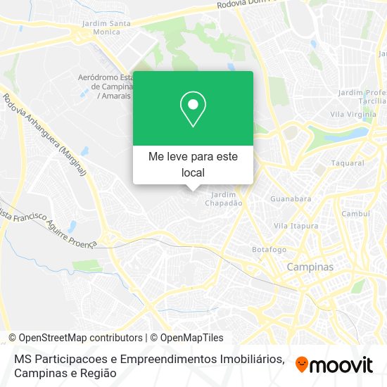 MS Participacoes e Empreendimentos Imobiliários mapa
