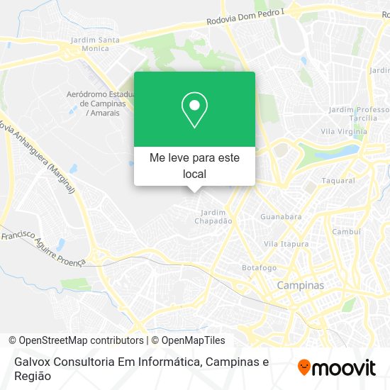 Galvox Consultoria Em Informática mapa