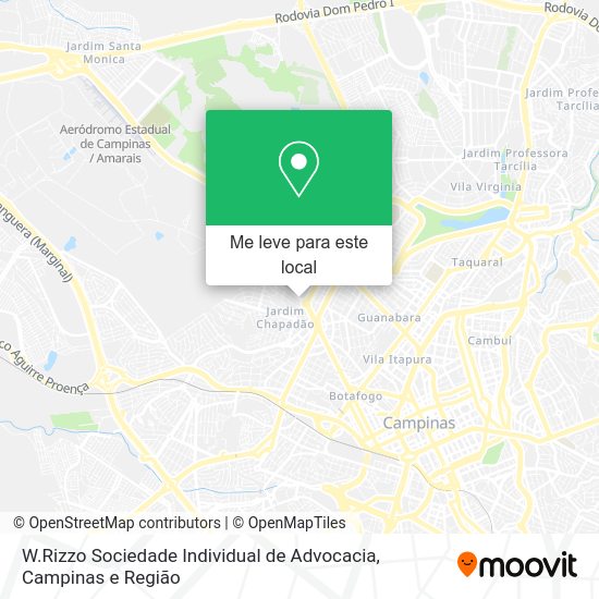 W.Rizzo Sociedade Individual de Advocacia mapa