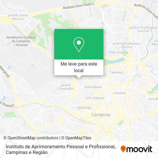 Instituto de Aprimoramento Pessoal e Profissional mapa